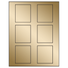 2.625" x 3"  Sheet Label