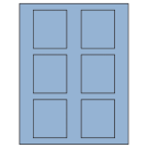 2.625" x 3"  Sheet Label