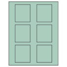 2.625" x 3"  Sheet Label