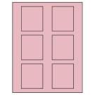 2.625" x 3"  Sheet Label