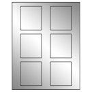 2.625" x 3"  Sheet Label