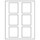 2.625" x 3"  Sheet Label