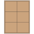 4" x 3.5"  Sheet Label