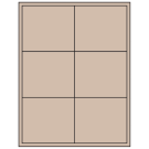 4" x 3.5"  Sheet Label