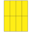 2.125" x 5.5"  Sheet Label