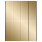 2.125" x 5.5"  Sheet Label