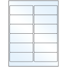 4" x 1.5"  Sheet Label