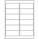 4" x 1.5"  Sheet Label