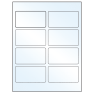 3.75" x 2"  Sheet Label