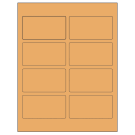 3.75" x 2"  Sheet Label