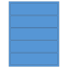 8" x 2"  Sheet Label