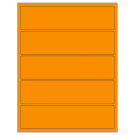 8" x 2"  Sheet Label