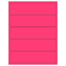 8" x 2"  Sheet Label