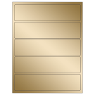 8" x 2"  Sheet Label