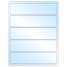 8" x 2"  Sheet Label