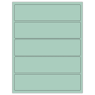 8" x 2"  Sheet Label