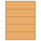 8" x 2"  Sheet Label