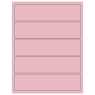 8" x 2"  Sheet Label