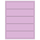 8" x 2"  Sheet Label