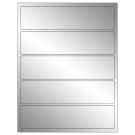 8" x 2"  Sheet Label