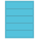 8" x 2"  Sheet Label