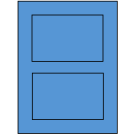 5" x 3.50785"  Sheet Label