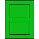 5" x 3.50785"  Sheet Label