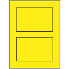 5" x 3.50785"  Sheet Label