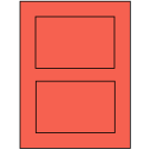 5" x 3.50785"  Sheet Label