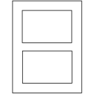 5" x 3.50785"  Sheet Label