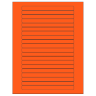 6.25" x 0.5"  Sheet Label