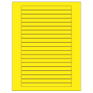 6.25" x 0.5"  Sheet Label