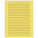 6.25" x 0.5"  Sheet Label