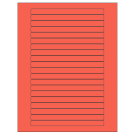 6.25" x 0.5"  Sheet Label