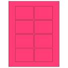 3.0625" x 2.1875"  Sheet Label