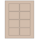 3.0625" x 2.1875"  Sheet Label