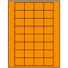 1.59375" x 1.3"  Sheet Label