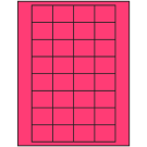 1.59375" x 1.3"  Sheet Label