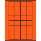 1.59375" x 1.3"  Sheet Label