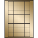 1.59375" x 1.3"  Sheet Label