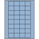 1.59375" x 1.3"  Sheet Label