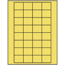 1.59375" x 1.3"  Sheet Label