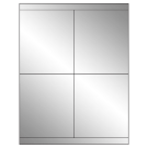 4.25" x 5"  Sheet Label