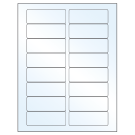 3.375" x 1.25"  Sheet Label