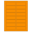 3.375" x 1.25"  Sheet Label