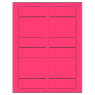 3.375" x 1.25"  Sheet Label