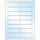 3.375" x 1.25"  Sheet Label