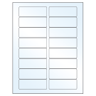 3.375" x 1.25"  Sheet Label