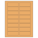 3.375" x 1.25"  Sheet Label