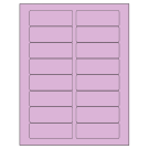 3.375" x 1.25"  Sheet Label